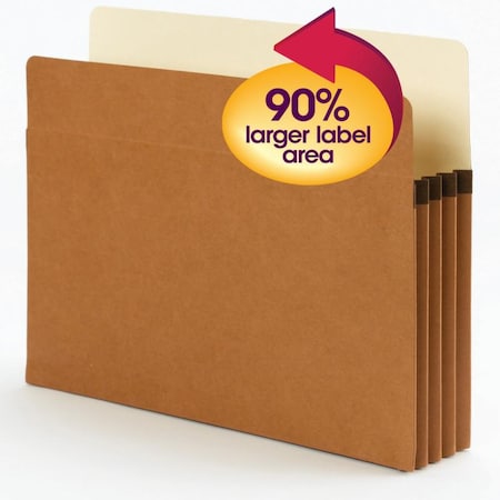 Smead Pocket, 3.5Expnd, Supertab Pk SMD73230